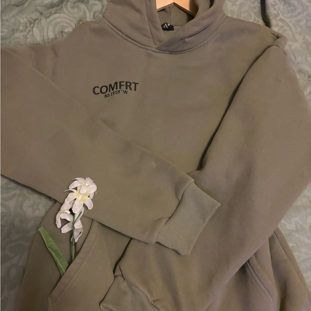 Comfrt Olive Green Women's Hoodie